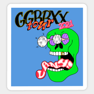 LANY GGBBXX Tour poster interpretation Sticker